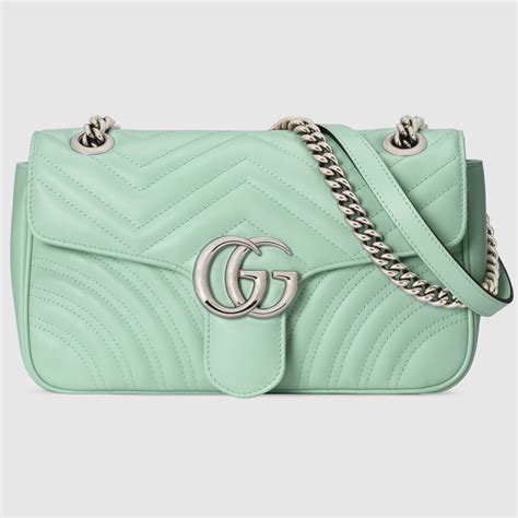 gucci pastel green|Gucci shoulder bag.